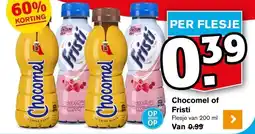 Hoogvliet Chocomel of Fristi aanbieding