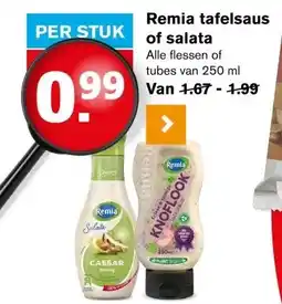 Hoogvliet Remia tafelsaus  of salata aanbieding