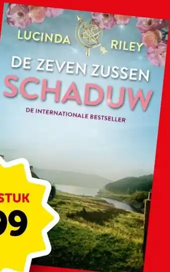 Boekenvoordeel De zeven zussen schaduw aanbieding