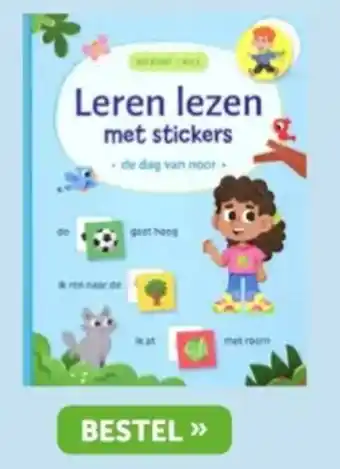 Boekenvoordeel Leren lezen met stickers aanbieding