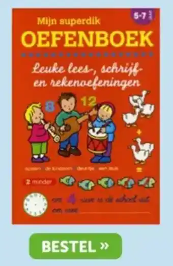 Boekenvoordeel Mijn superdik oefenboek 5-7 en 7-9 aanbieding