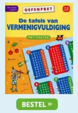 Boekenvoordeel Mijn oefenboek met poster aanbieding