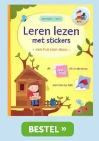 Boekenvoordeel Leren lezen met stickers aanbieding