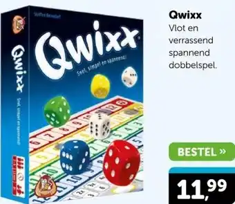 Boekenvoordeel Qwixx aanbieding