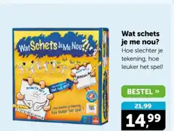 Boekenvoordeel Wat Schets JeMe Now? aanbieding