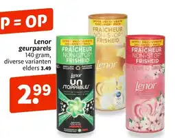 Wibra Lenor geurparels aanbieding