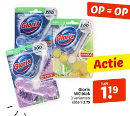 Wibra Glorix WC blok aanbieding