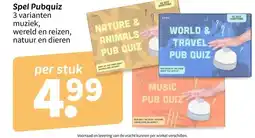 Wibra Spel Pubquiz aanbieding