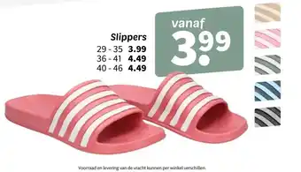 Wibra Slippers aanbieding