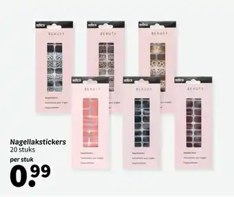 Wibra Nagellakstickers aanbieding