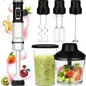 Bol.com Zeegma Handy Chef - Staafmixer - 1500W - Set 5in1 - turbofunctie aanbieding