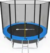 Bol.com Trampoline - blauw - 305 cm - met ladder en valnet aanbieding