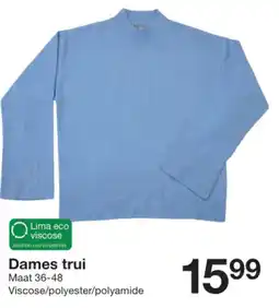 Zeeman Dames trui aanbieding