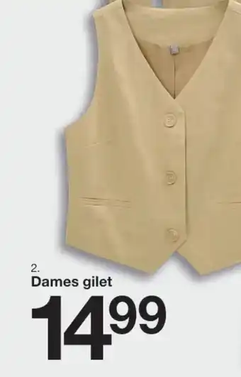 Zeeman Dames gilet aanbieding