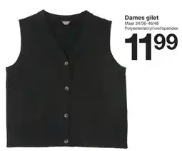 Zeeman Dames gilet aanbieding