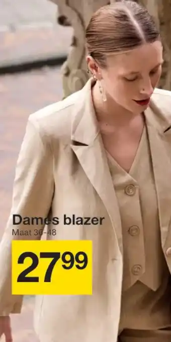 Zeeman Dames blazer aanbieding