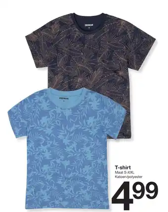 Zeeman T-shirt aanbieding