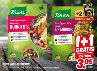 Dekamarkt Knorr wereldgerechten aanbieding