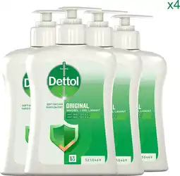 Bol.com Dettol Handzeep - Original - 250ml x4 aanbieding