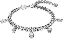 Amazon Swarovski Dextera armband, Verschillende slijpvormen, Wit, Rodium toplaag aanbieding