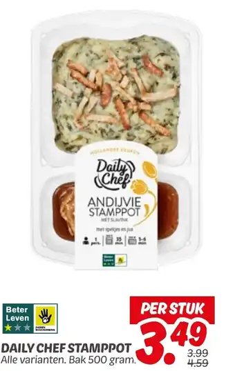 Dekamarkt Daily chef stamppot aanbieding