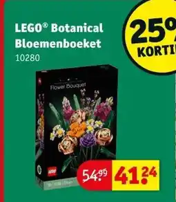 Kruidvat LEGO® Botanical Bloemenboeket aanbieding