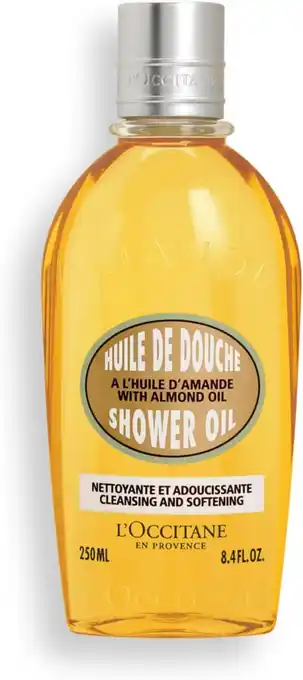 Amazon L'Occitane Amande doucheolie voor heren, per stuk verpakt (1 x 250 ml) aanbieding