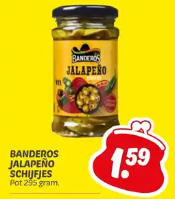 Dekamarkt Banderos jalapeño schijfjes aanbieding