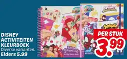 Dekamarkt Disney activiteiten kleurboek aanbieding