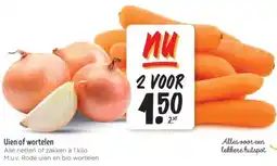 Jumbo Uien of wortelen aanbieding