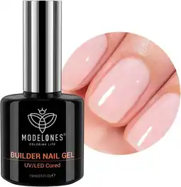 Amazon Modelones Builder Nagelgel, Roze Builder Gel voor Gelnagels aanbieding