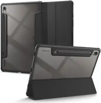 Amazon Spigen Ultra Hybrid Pro Ontworpen voor Samsung Galaxy Tab S9 Case (2023) - Zwart aanbieding