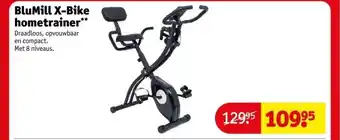 Kruidvat BluMill X-Bike hometrainer** aanbieding