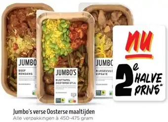 Jumbo Jumbo's verse Oosterse maaltijden aanbieding