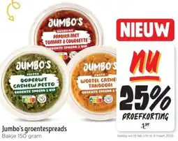 Jumbo Jumbo's groentespreads aanbieding