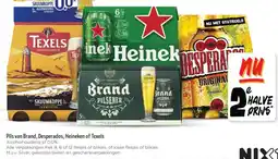 Jumbo Pils van Brand, Desperados, Heineken of Texels aanbieding