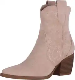 Amazon Elara Dames enkellaarsjes Cowboy Boots Chunkyrayan aanbieding