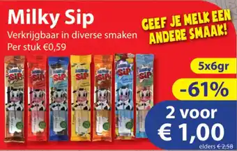 Die Grenze Milky Sip aanbieding