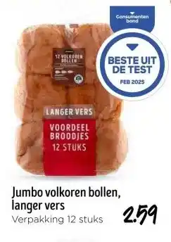 Jumbo Jumbo volkoren bollen aanbieding