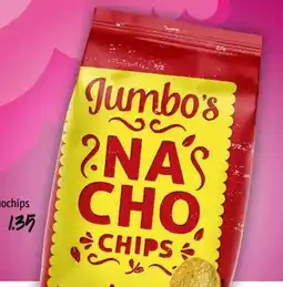 Jumbo Jumbo's nachochips aanbieding