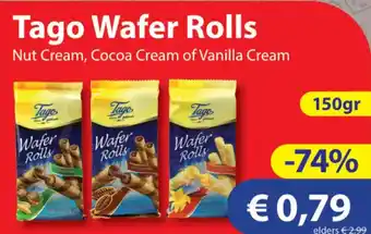 Die Grenze Tago Wafer Rolls aanbieding