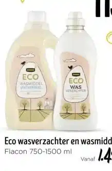 Jumbo Eco wasverzachter en wasmiddel aanbieding