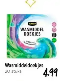 Jumbo Wasmiddeldoekjes aanbieding