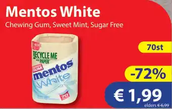 Die Grenze Mentos White aanbieding