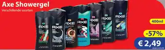 Die Grenze Axe Showergel aanbieding