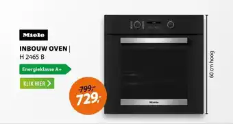 Expert Miele H 2465 B aanbieding