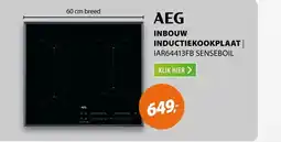 Expert AEG IAR64413FB SenseBoil aanbieding