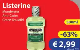 Die Grenze Listerine aanbieding