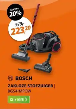 Expert Bosch BGS41MPOW aanbieding