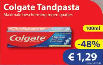 Die Grenze Colgate Tandpasta aanbieding